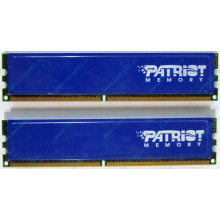 Память 1Gb (2x512Mb) DDR2 Patriot PSD251253381H pc4200 533MHz (Казань)
